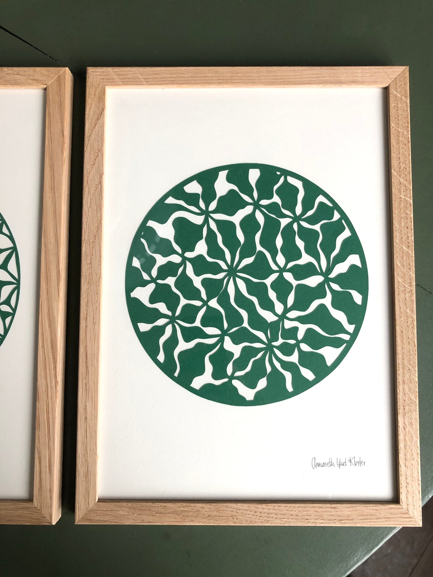 Mørkegrønt i A4 🍃