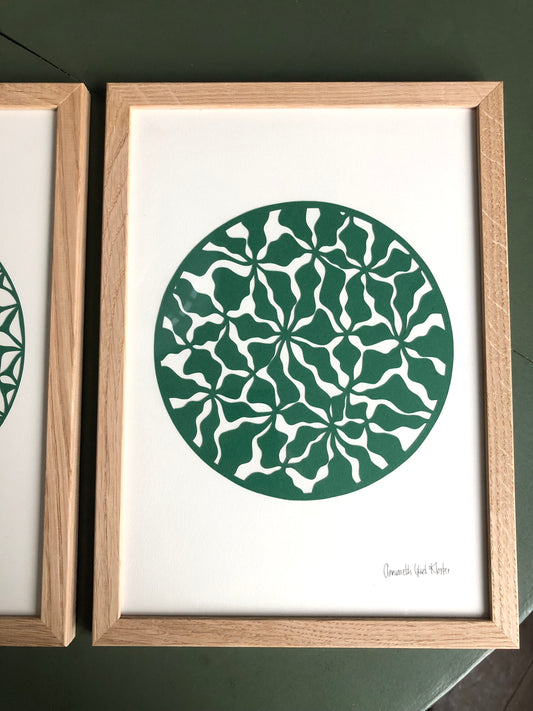 Mørkegrønt i A4 🍃