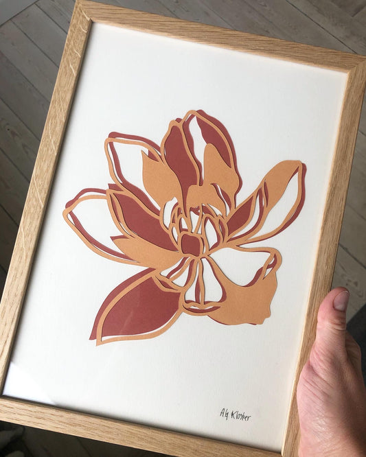 Dobbelt-papercut i A4