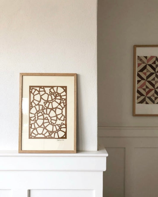 Caffelatte-farvede croissanter, A3 🥐🤎