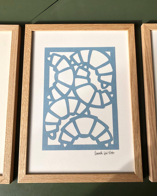 Croissanter i støvet blå, A4