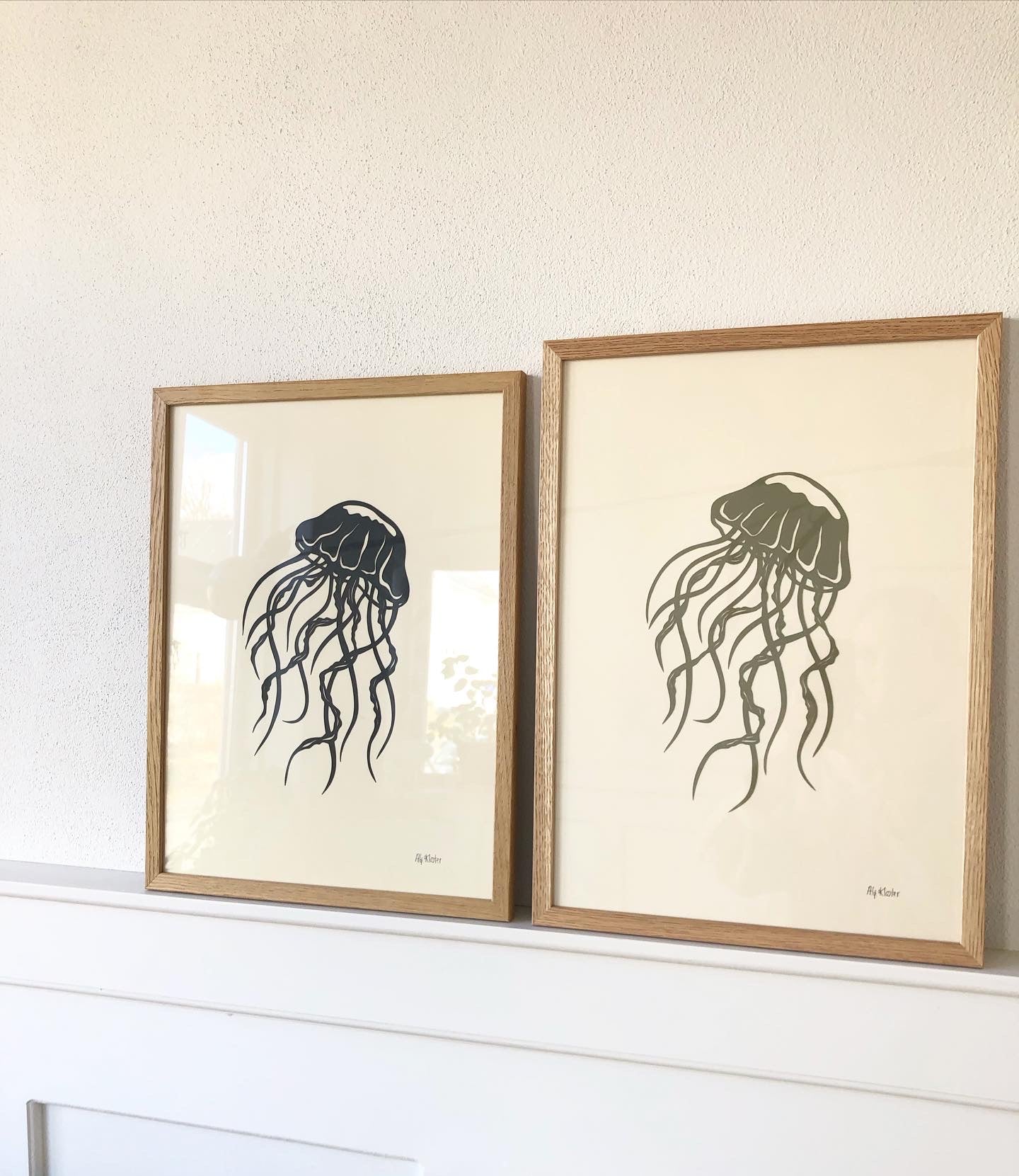 Sort gople, 30x40cm.