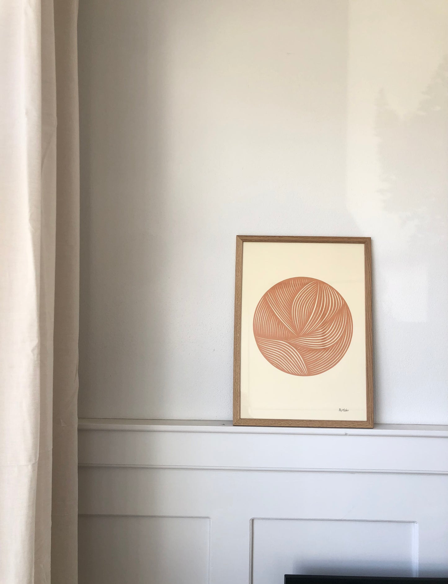 Nude/fersken på elfenben, A3