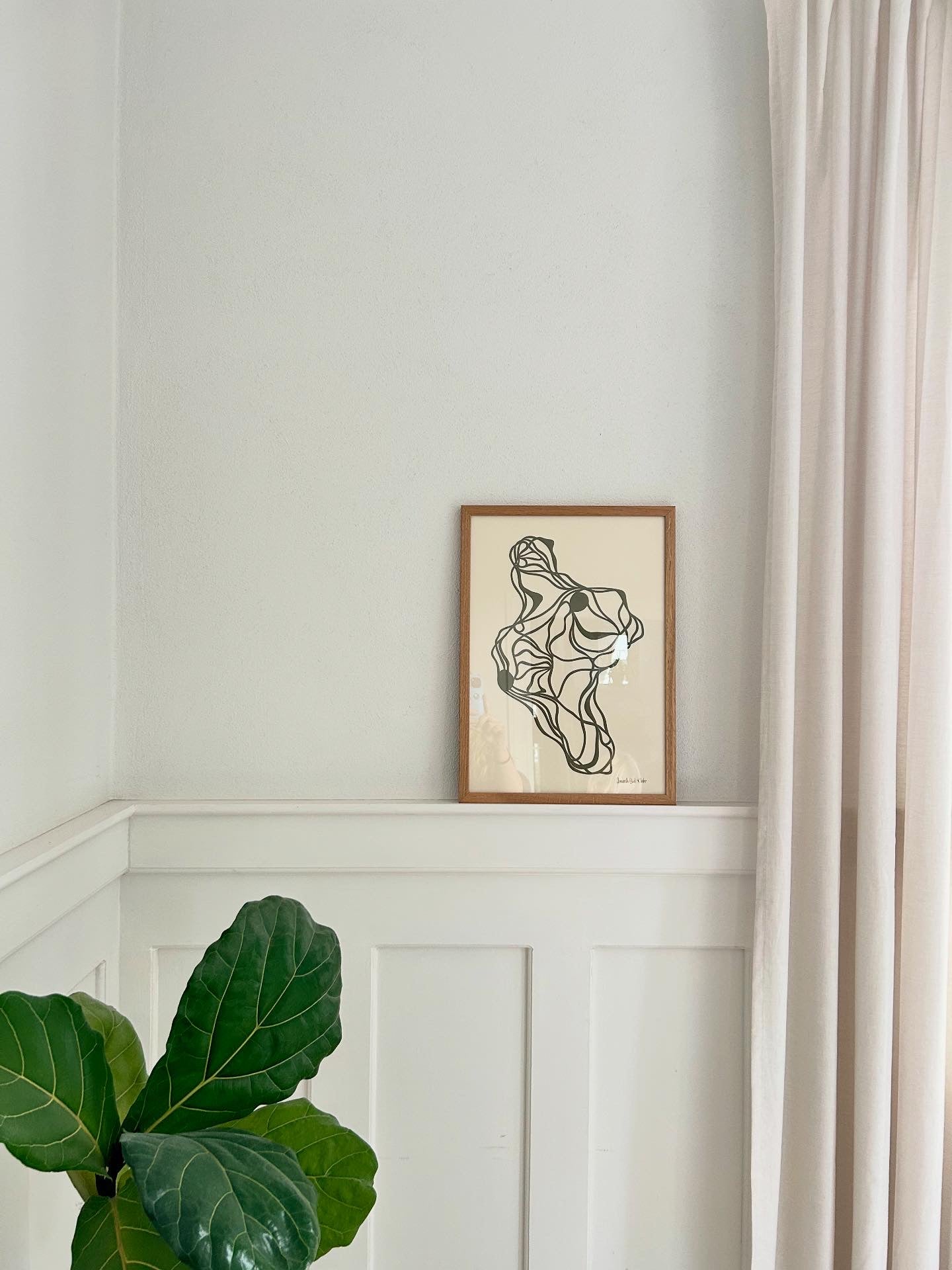 Abstrakt papercut i A3