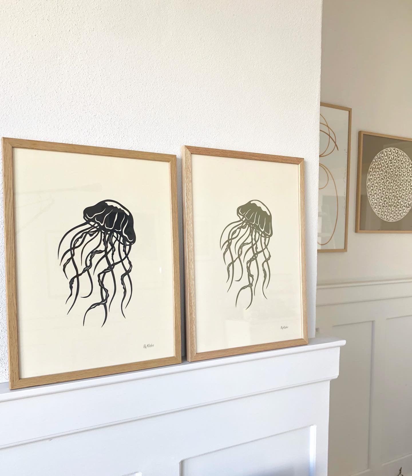 Sort gople, 30x40cm.